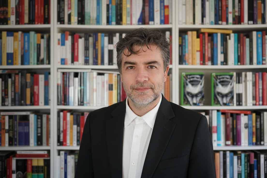 Guion con anotaciones en un teatro