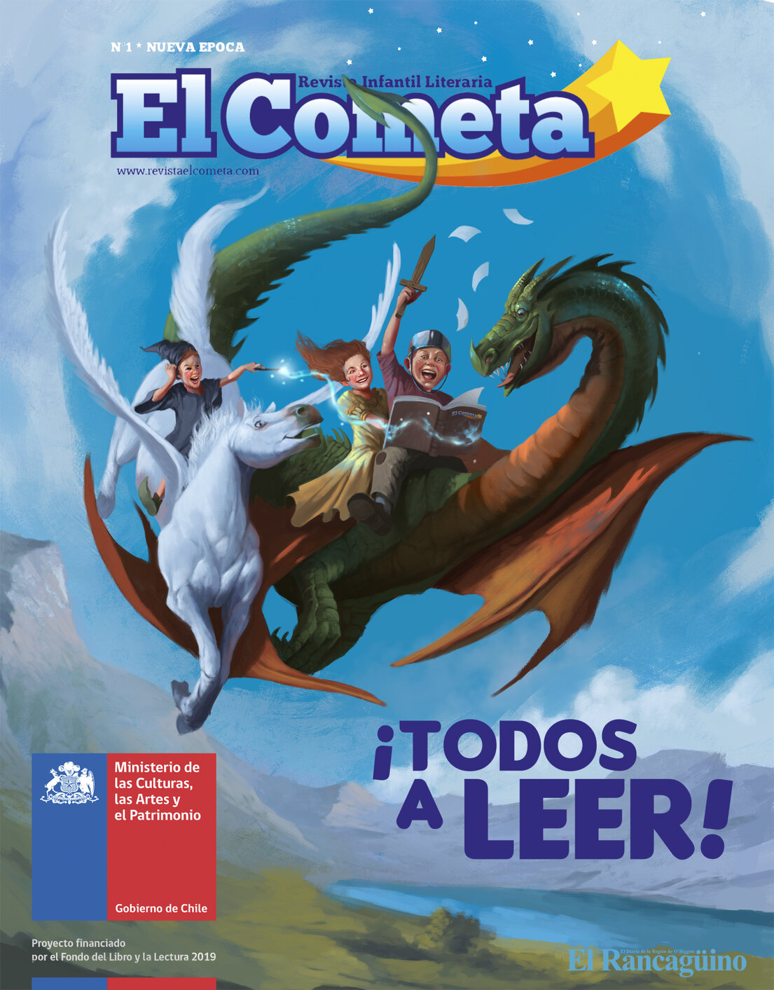 Revista abierta con entrevista